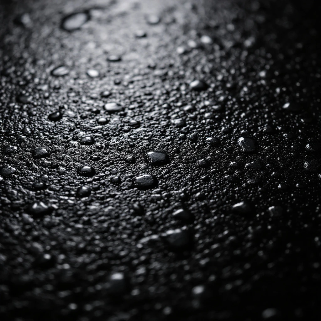 Close-up of the seasoned patina texture